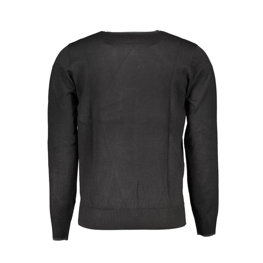 Black Nylon Sweater