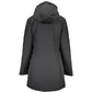 Black Polyester Jackets & Coat