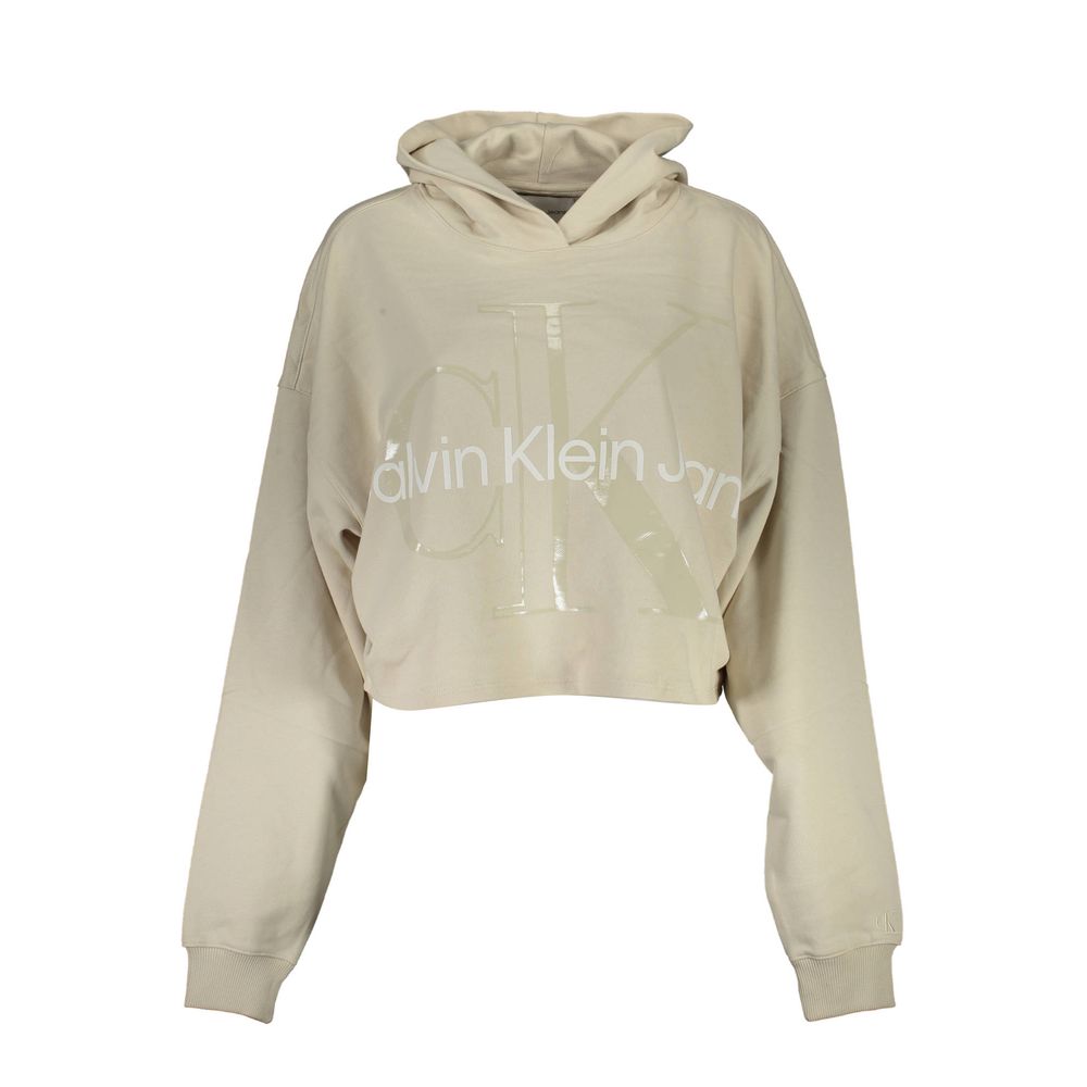 Beige Cotton Sweater