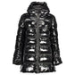 Black Polyester Jackets & Coat