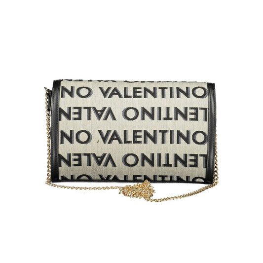 Gray Polyester Handbag