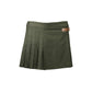 Green Polyester Skirt