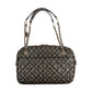 Brown Polyethylene Handbag