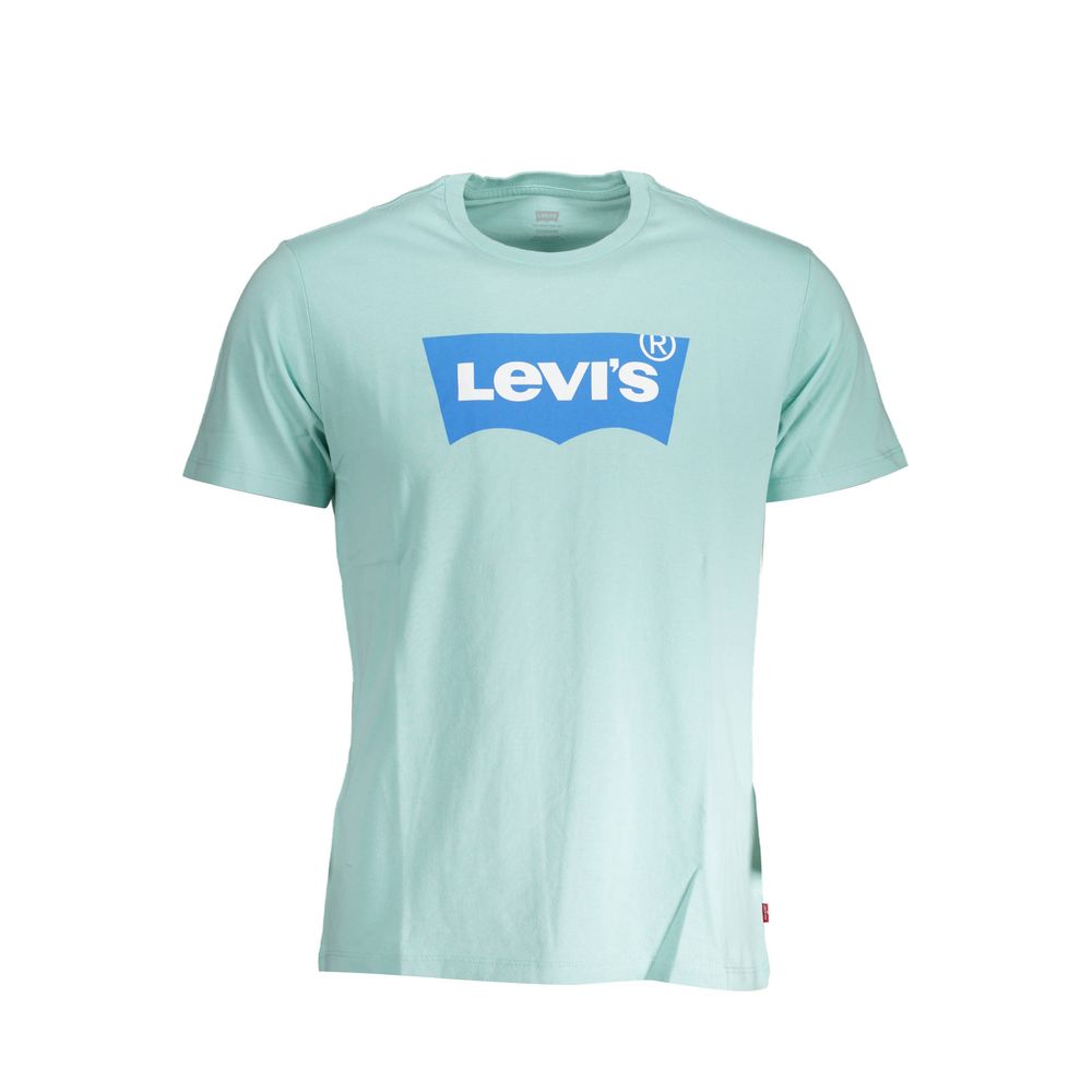 Blue Cotton T-Shirt