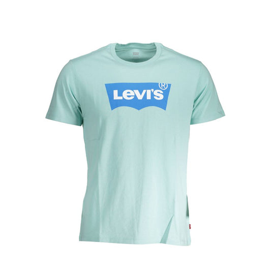 Blue Cotton T-Shirt
