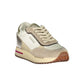 Beige Polyester Sneaker