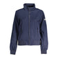 Blue Polyester Jackets & Coat