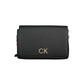 Black Polyester Handbag