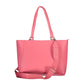 Pink Polyethylene Handbag