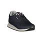 Blue Polyester Sneaker