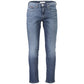 Blue Cotton Jeans & Pant