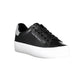 Black Polyester Sneaker