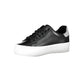 Black Polyester Sneaker