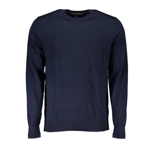Blue Fabric Sweater