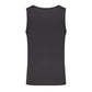 Black Cotton Men Tank Top