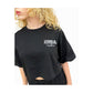 Black Cotton Tops & T-Shirt