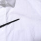 White Cotton GOLD Dress Formal Shirt