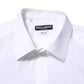 White Cotton GOLD Dress Formal Shirt