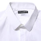 White Cotton Long Sleeves GOLD Formal Shirt