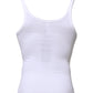 White Sleeveless Round Neck Men Tank T-shirt