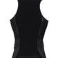 Black Nylon Sleeveless Underwear Tank T-shirt