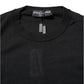 Black Cashmere Crew Neck Long Sleeves T-shirt