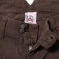 Brown Cotton Low Waist Skinny Casual Jeans