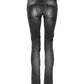 Dark Gray Cotton Slim Fit Denim Low Waist Denim Jeans
