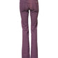 Brown High Waisted Flared Cut Pants