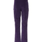 Purple High Waisted Flared Pants