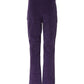 Purple High Waisted Flared Pants