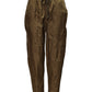 Brown Mid Waisted Women Sweatpants Pants
