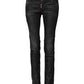Black Cotton Low Waist Skinny Denim Jeans