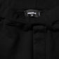 Black Red Cotton Straight Fit Jogger Pants