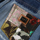 Blue Cotton Tattered High Waist Denim Jeans