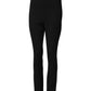 Black Wool Leggings Stretch Pants