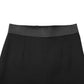 Black Wool Leggings Stretch Pants