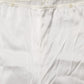 Ivory Silk Tapered High Waist Pants