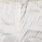 Ivory Silk Tapered High Waist Pants