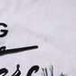 White Printed Cotton Short Sleeves T-shirt