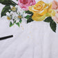 White Printed Cotton Short Sleeves T-shirt