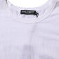 White Cotton Short Sleeves Cropped T-shirt