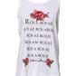 White Cotton Printed Sleeveless Round Neck Top