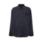Gray Viscose Shirt