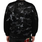 Black Camouflage Pullover Sweatshirt Sweater