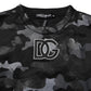 Black Camouflage Pullover Sweatshirt Sweater