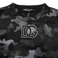 Black Camouflage Pullover Sweatshirt Sweater
