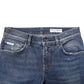 Blue Washed Skinny Cotton Tattered Denim Jeans