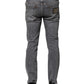 Gray Cotton Skinny Men Denim Trouser Jeans