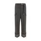Pants with adjustable hem